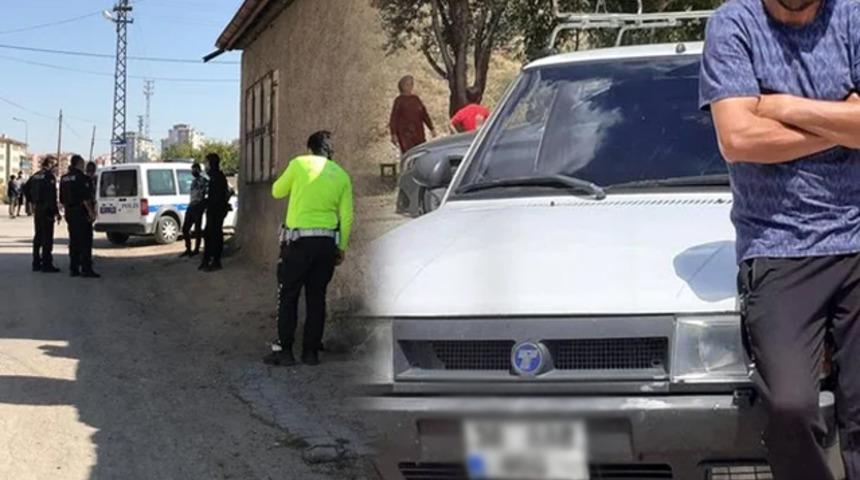 En acı kaza! 8 yaşındaki oğlunu 25 metre s&uuml;r&uuml;kledi