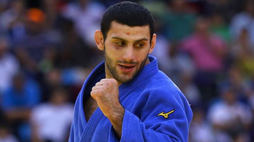 Milli judocu Vedat Albayrak'tan Macaristan'da altın madalya