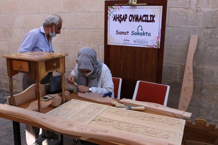 Sanat sokağı yeni normalleşmeye uygun açıldı G2