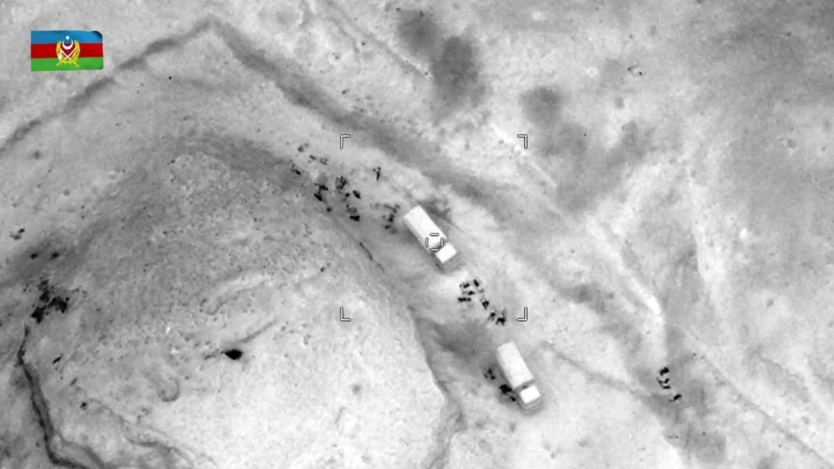 Azerbaycan ordusu Ermenistan&rsquo;a ait hedefleri imha etti