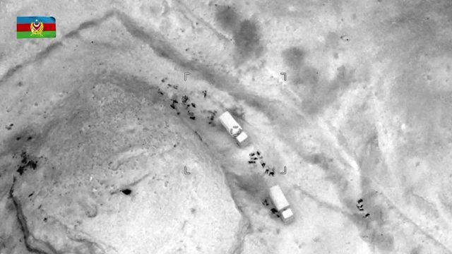 Azerbaycan ordusu Ermenistan’a ait hedefleri imha etti