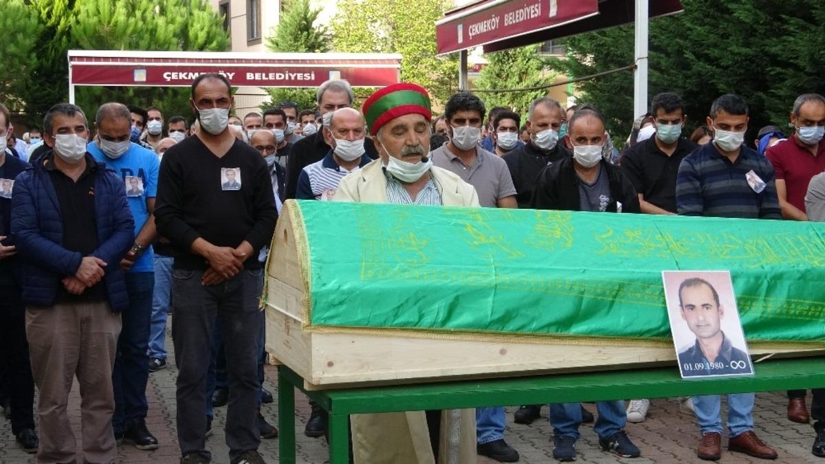 M&uuml;şteri tarafından darp edilerek &ouml;len kargocu son yolculuğuna uğurlandı