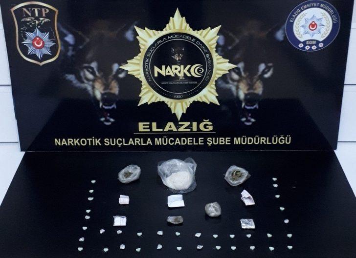 Elazığ’da uyuşturucu ile mücadele:4 tutuklama G2