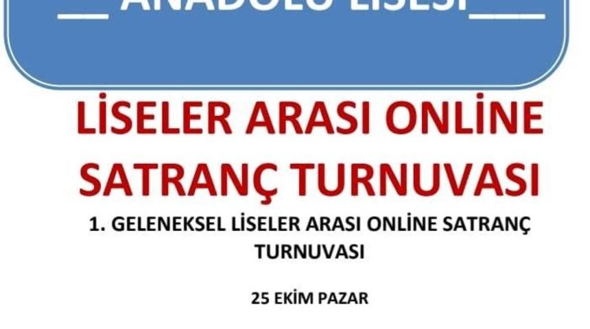 Hisarcık’ta Liseler Arası Online Satranç Turnuvası