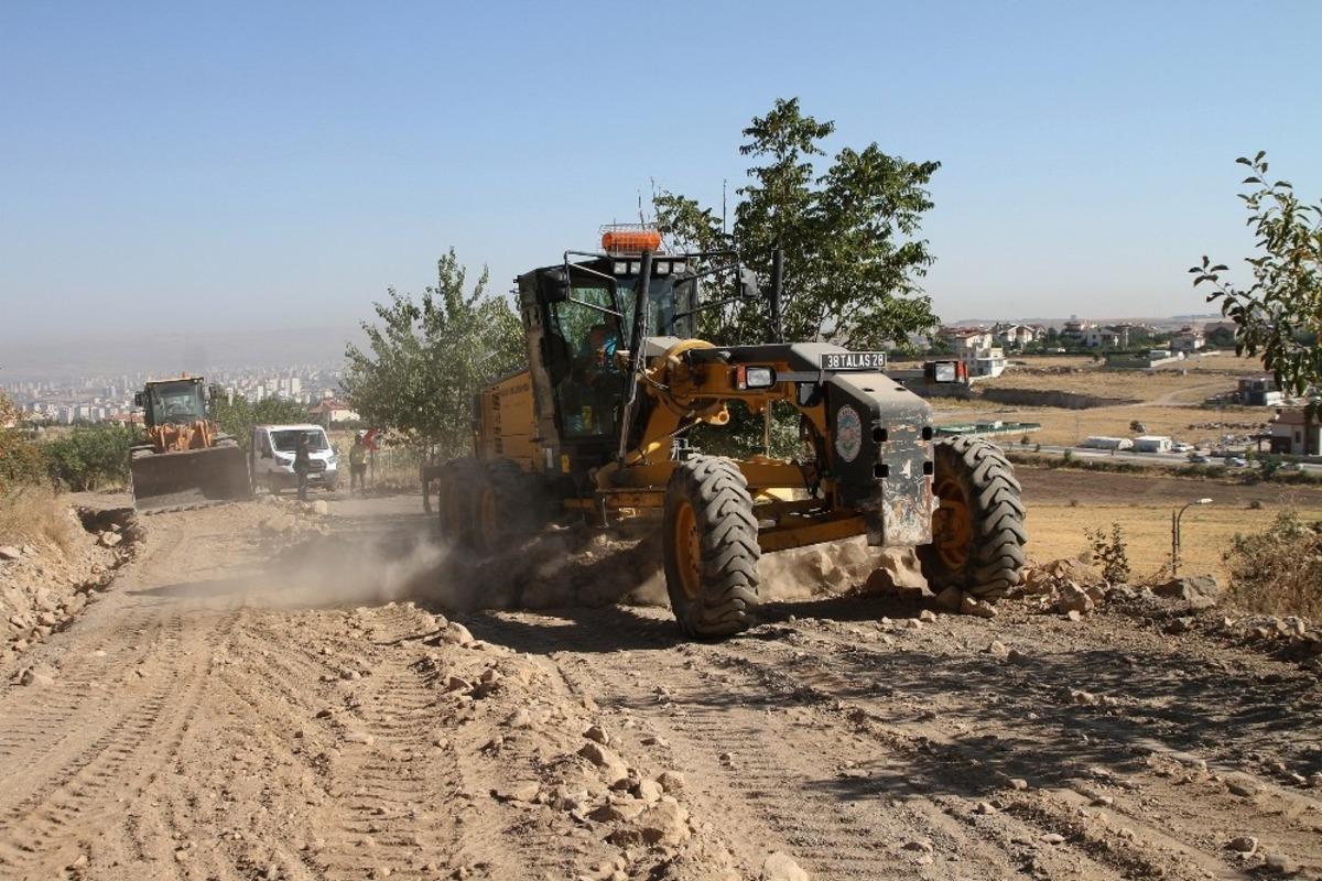 Ali Dağı yollarında yağış tedbirleri