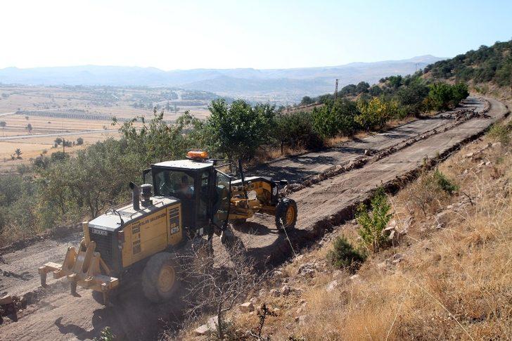 Ali Dağı yollarında yağış tedbirleri G3