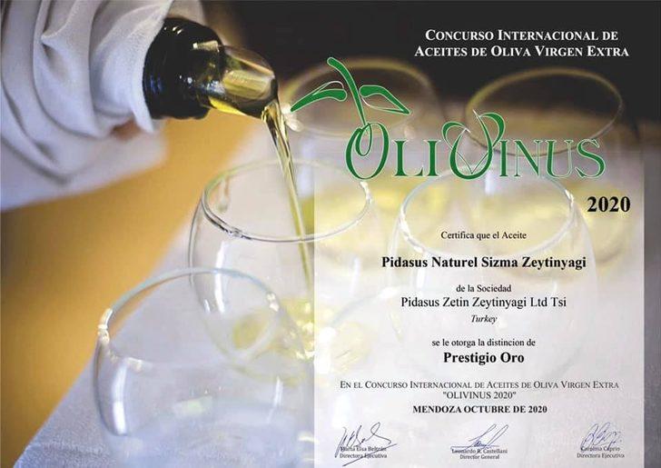 Edremit zeytinyağları Arjantin’den ödül ile döndü G3