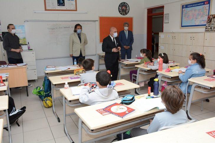 İl Milli Eğitim Müdürü Cırıt, ‘yüz yüze eğitim’ ile ilgili Barbaros İlkokulu’nu ziyaret etti G3