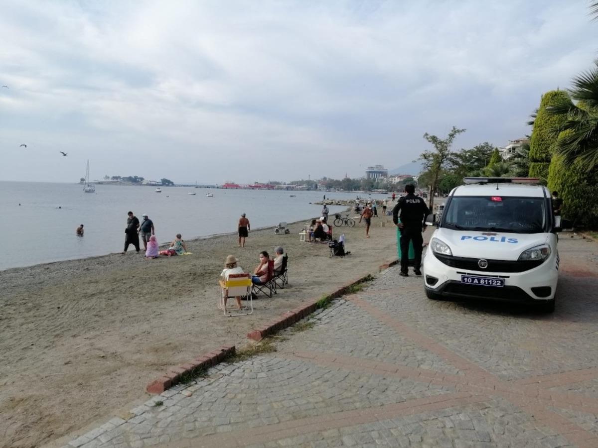 Erdek&rsquo;te ekim ayında deniz keyfi