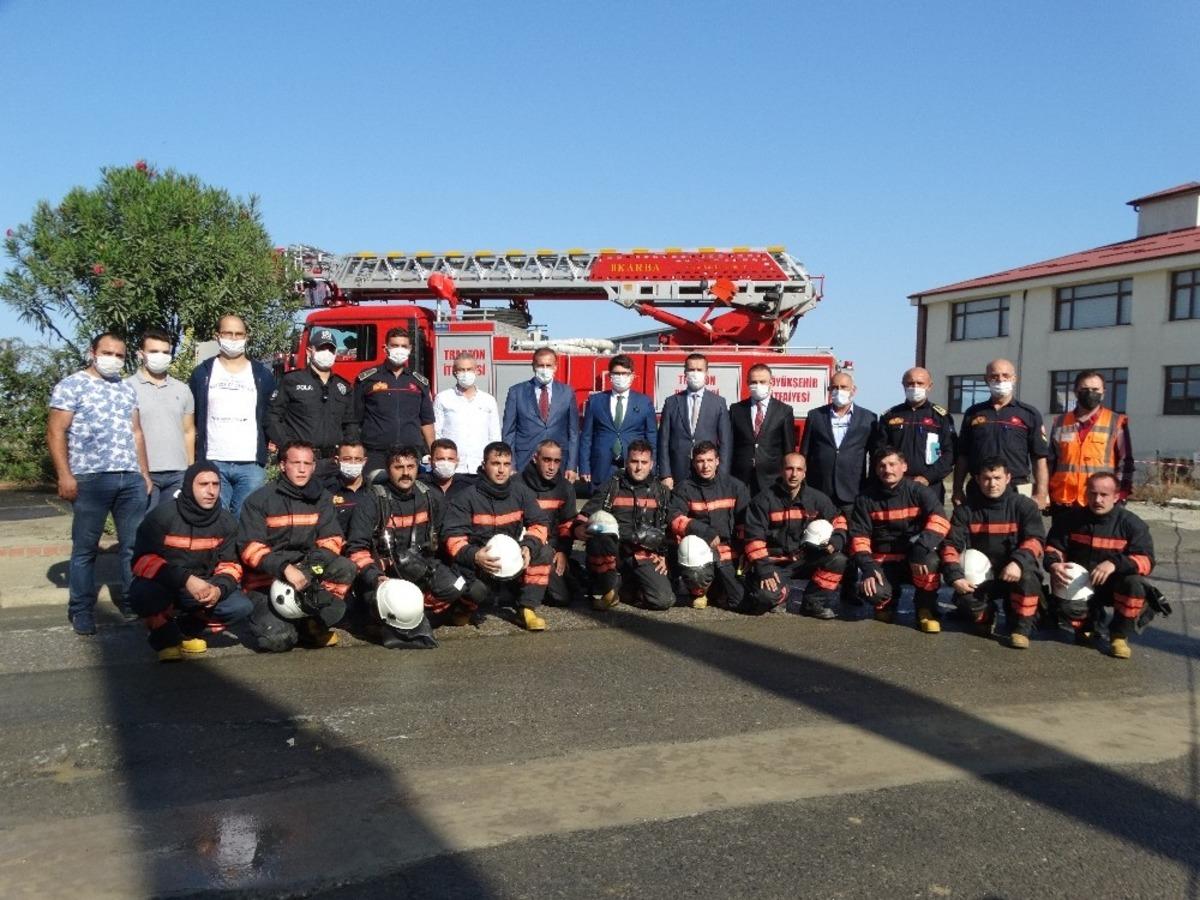 Trabzon Arsin OSB&rsquo;de Acil durum tatbikatı yapıldı