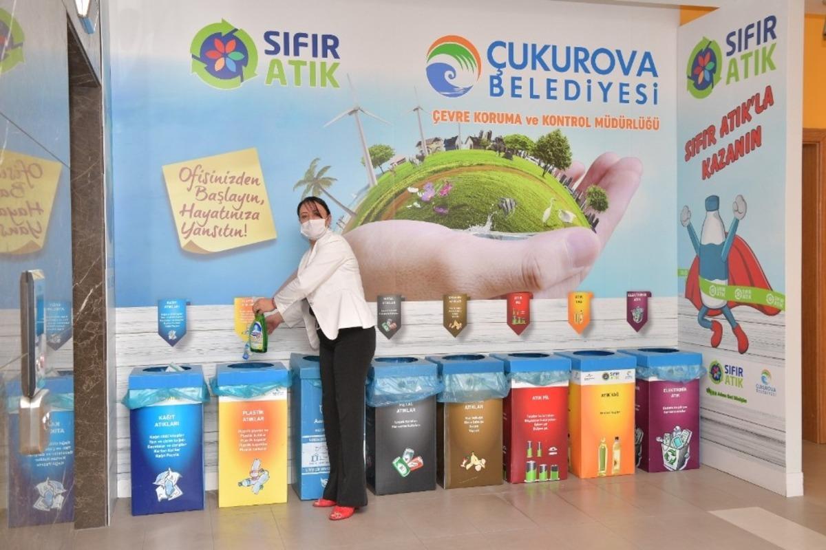 &Ccedil;ukurova Belediyesi &ldquo;Sıfır Atık Belgesi&rdquo; aldı