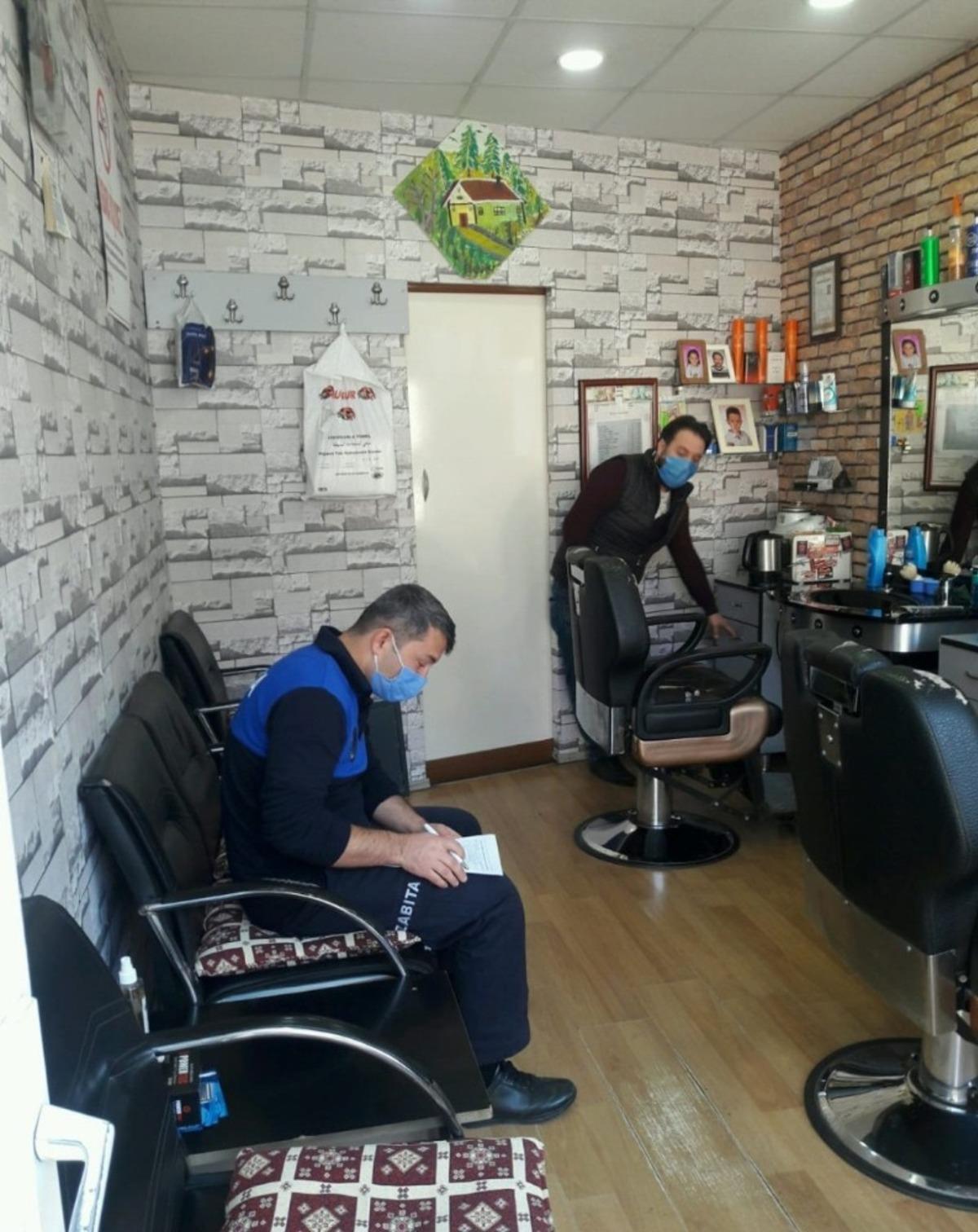 Safranbolu&rsquo;da berber ve kuaf&ouml;rler denetlendi