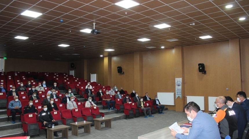 Hisarcık&rsquo;ta Muhtarlar Toplantısı