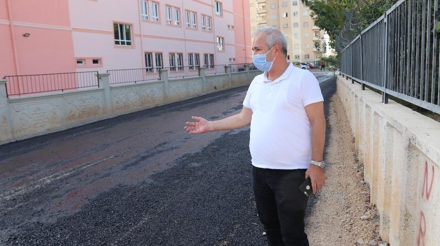 Kozan&rsquo;da asfalt &ccedil;alışması