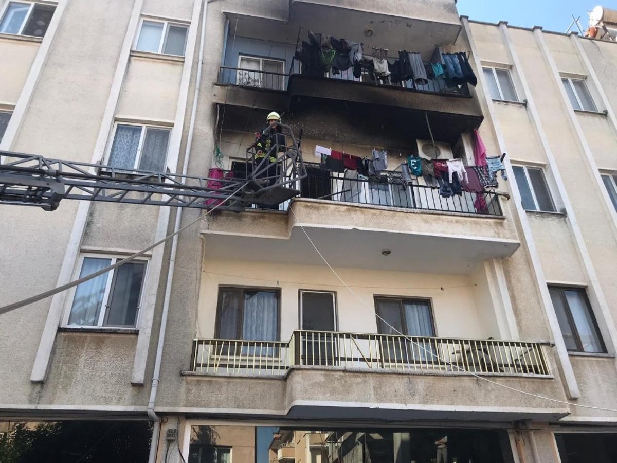 Dalaman&rsquo;da ev yangını