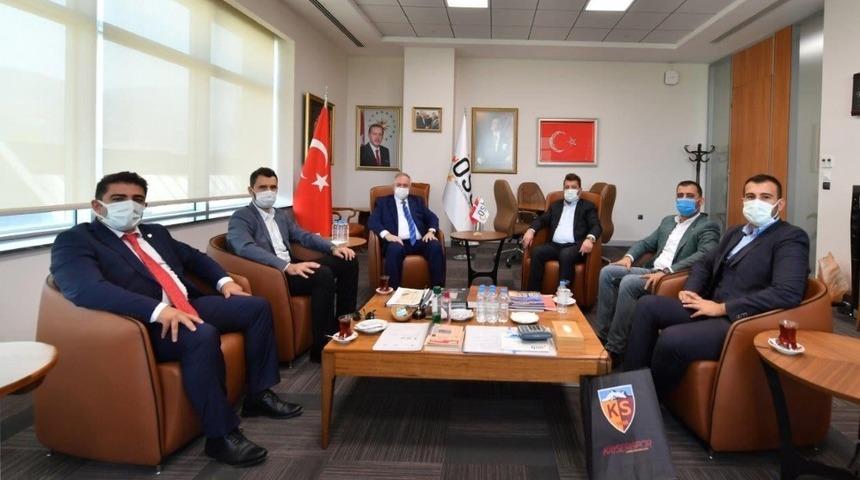 Kayserispor&rsquo;dan OSB&rsquo;ye ziyaret