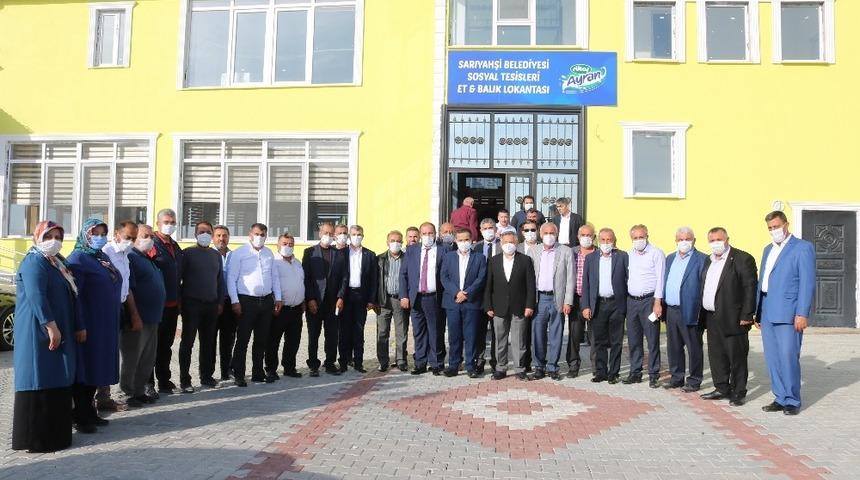 AK Partili ilçe ve belde belediye başkanları Sarıyahşi’de toplandı