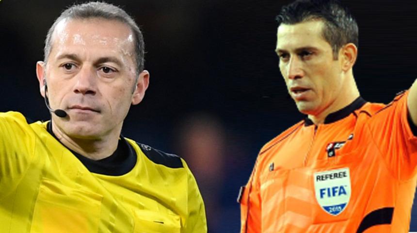 UEFA&rsquo;dan C&uuml;neyt &Ccedil;akır ve Ali Palabıyık&rsquo;a Devler Ligi'nde g&ouml;rev