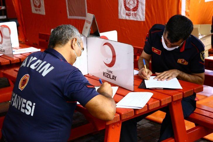 Ateş savaşçıları bu sefer kan vermek için seferber oldu G2