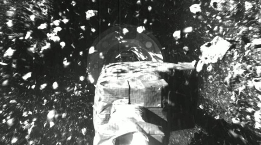 Fazla örnek toplayan Osiris-Rex uzay aracı, kapaklarını kapatamadı