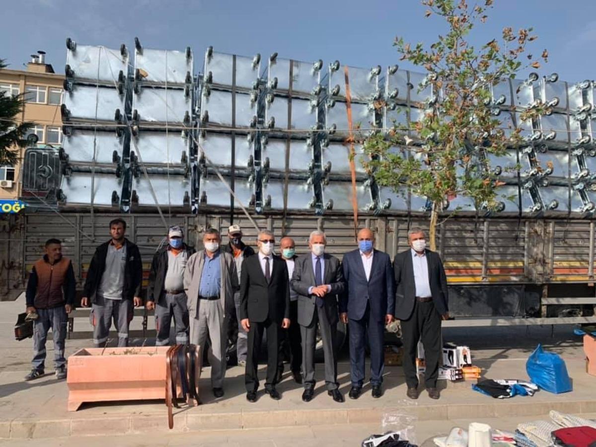 Keskin&rsquo;e yeni &ccedil;&ouml;p konteynerleri yerleştirildi
