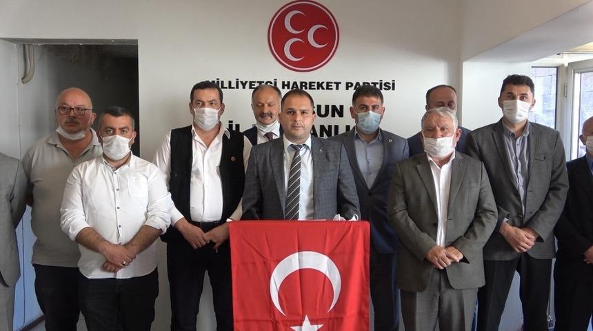 MHP Giresun İl&ccedil;e Başkanları Ertuğrul Gazi Konal&rsquo;ı destekleyeceklerini a&ccedil;ıkladılar