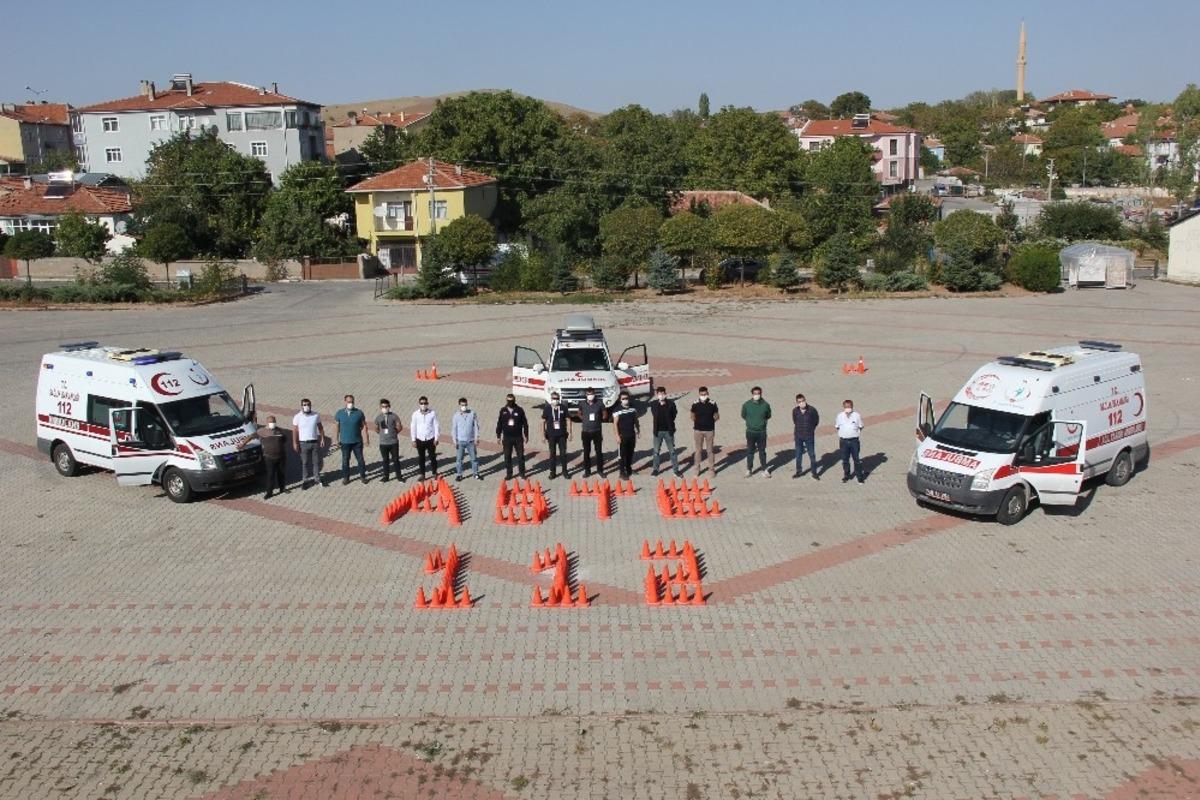 Kırşehir&rsquo;de, ambulans şof&ouml;rleri eğitim alıyor