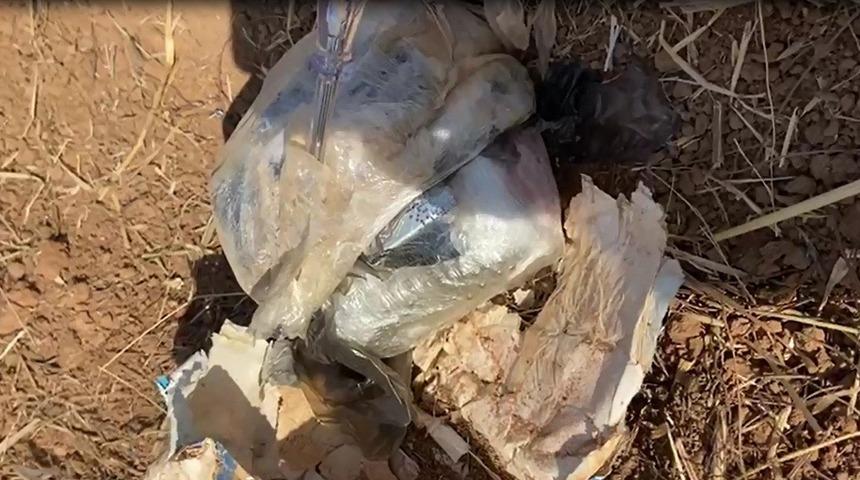 Şanlıurfa'da karayolunda bomba düzeneği bulundu