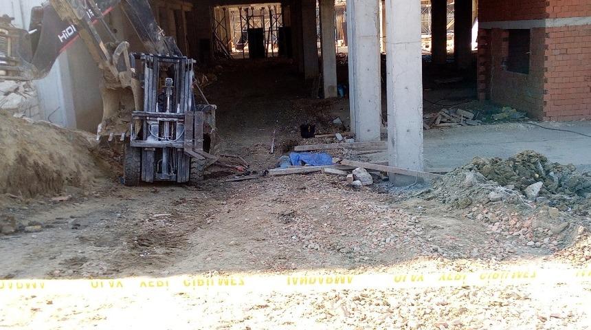 Tekirdağ'da acı olay! Forkliftin altında kalan işçi hayatını kaybetti