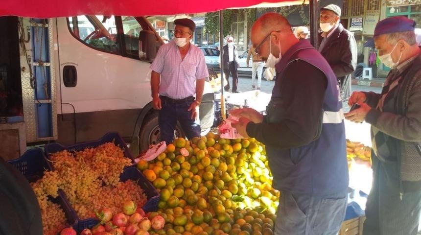 Pazarlar&rsquo;da il&ccedil;e pazarı kapatıldı