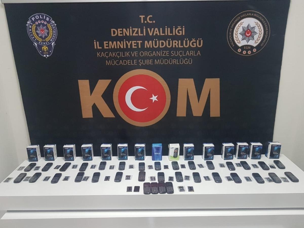 Denizli&rsquo;ye ka&ccedil;ak yollarla gelen &uuml;r&uuml;nlere el konuldu