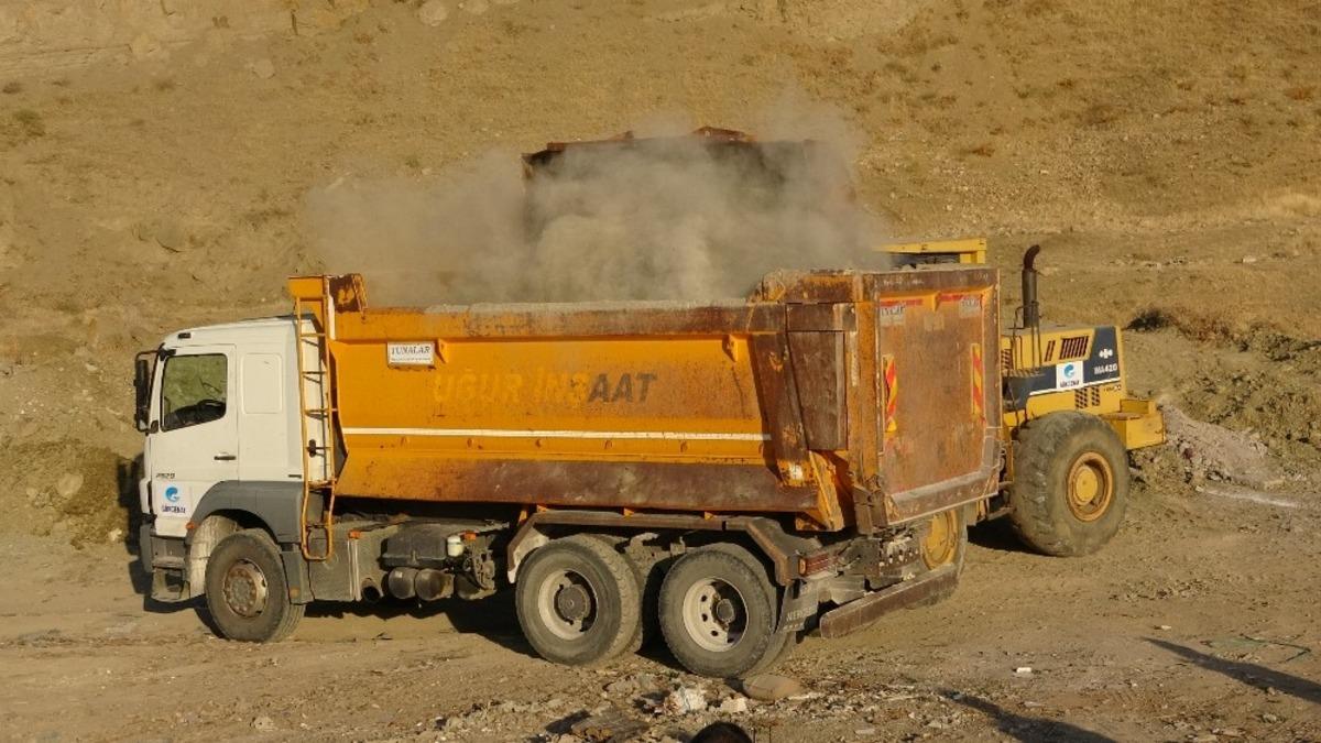 10 yılın ardından Van &ccedil;evre yolu &ccedil;alışmalarına tekrar başlandı
