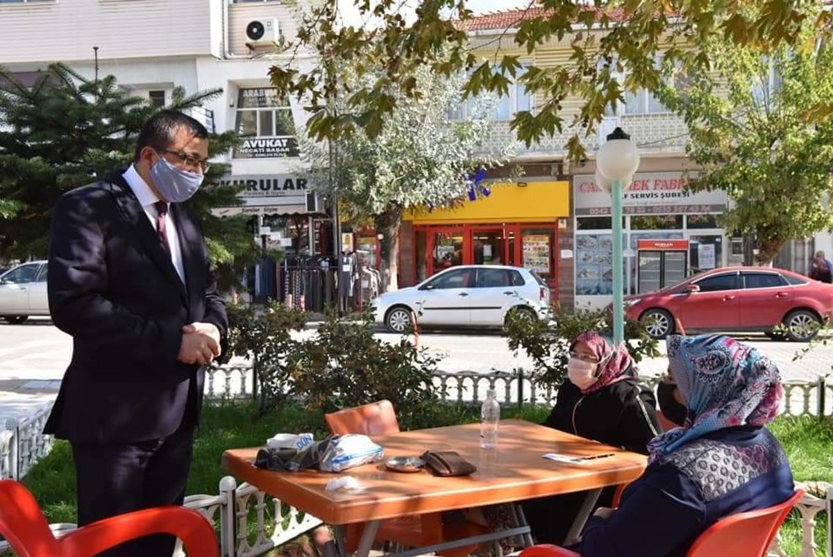 Başkan &Ouml;z, vatandaşlarla bir araya geldi