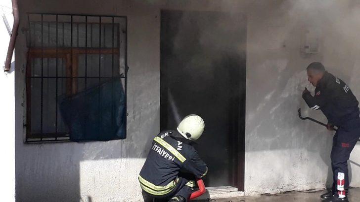 Erzincan’da ev yangını G2