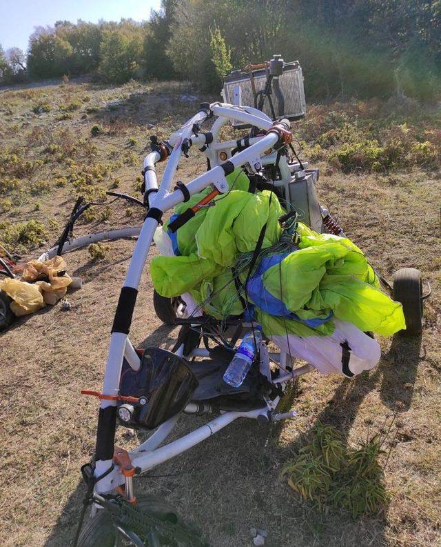 İşte teröristlerin Amanoslar’a geldiği paramotor