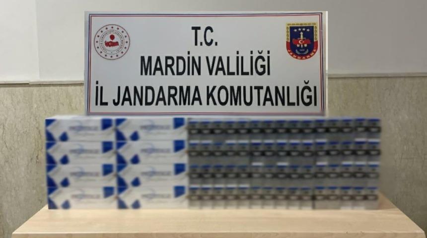 Mardin&rsquo;de 750 paket ka&ccedil;ak sigara ele ge&ccedil;irildi