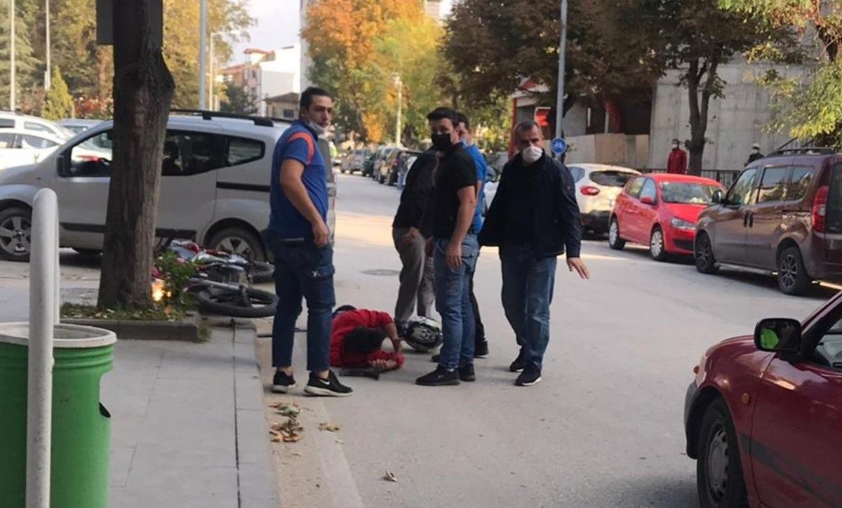 Bilecik&rsquo;te hafif ticari ara&ccedil; ile motosikletin &ccedil;arpıştı, 1 kişi yaralandı