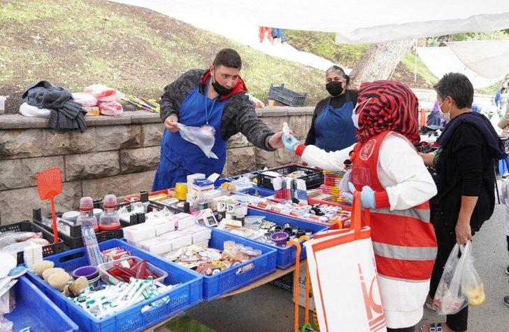 Keçiören’de öz kaynaklarla dezenfektan üretilip dağıtılıyor G3