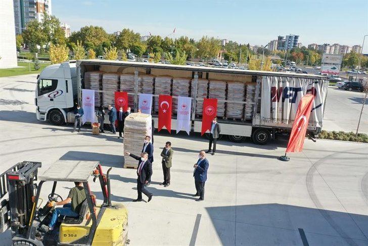 Kayseri’de çiftçilere Macar fiğ tohumu dağıtıldı G3