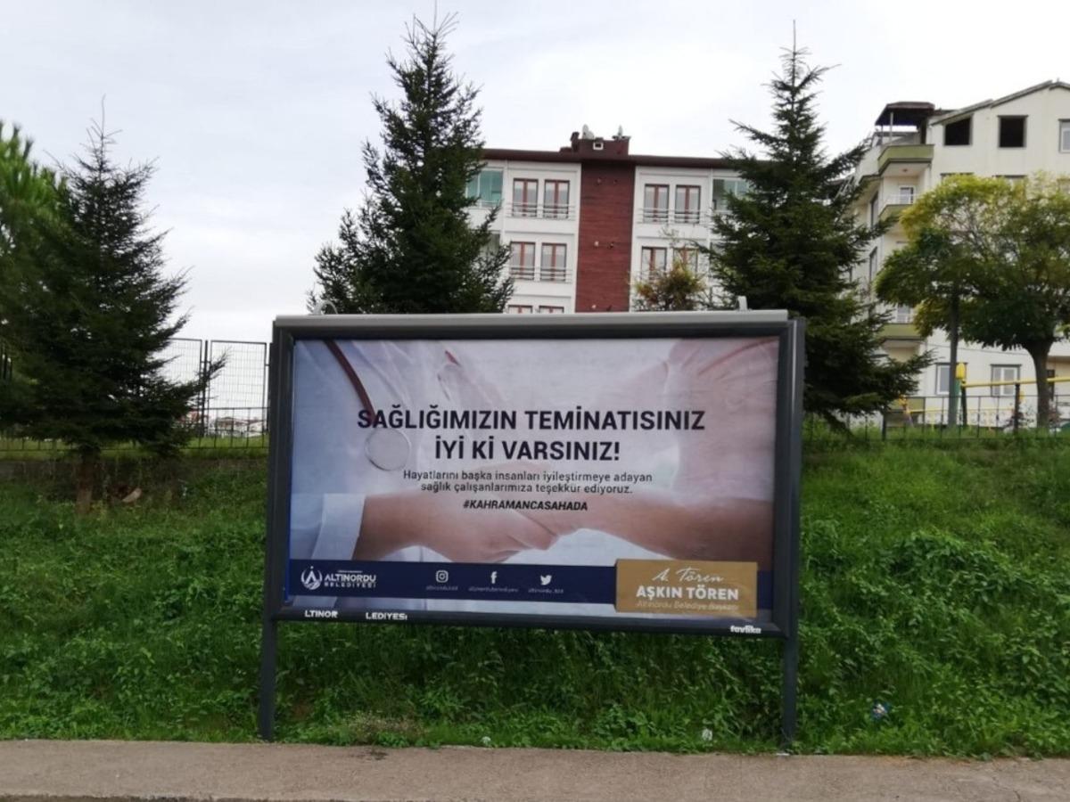 Altınordu Belediyesi&rsquo;nden sağlık &ccedil;alışanlarına destek