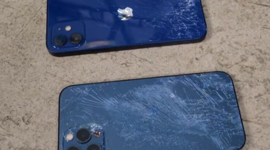iPhone 12 dayanıklılık testine tabii tutuldu