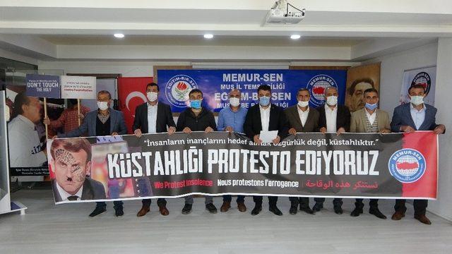 Memur-Sen’den Macron ve Fransa’ya tepki