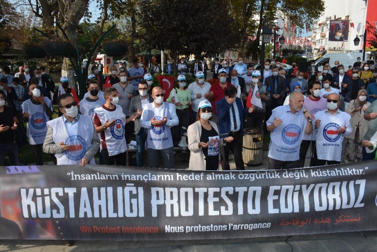 Sinop&rsquo;tan Macron ve Fransa&rsquo;ya tepki