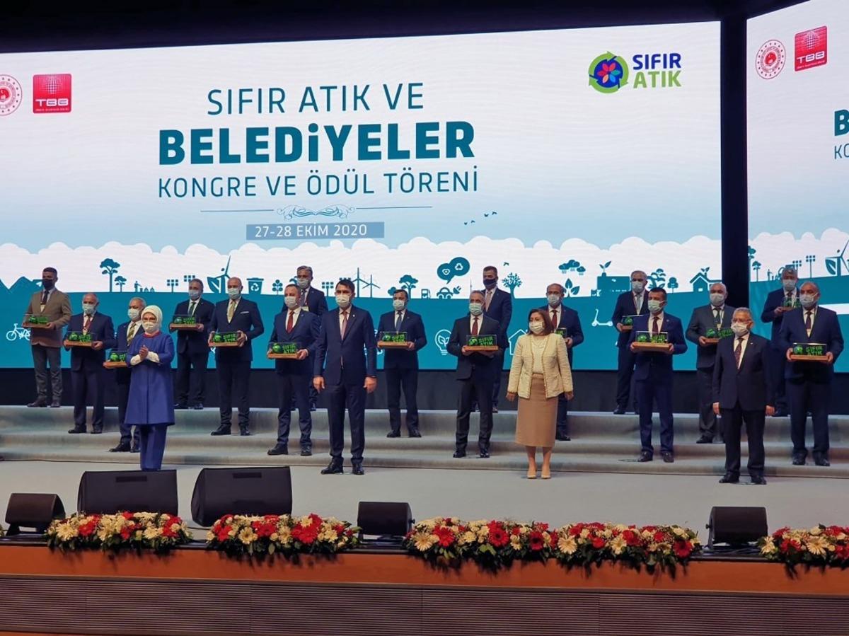 Talas Belediyesi&rsquo;ne &lsquo;Sıfır atık fikir&rsquo; &ouml;d&uuml;l&uuml;