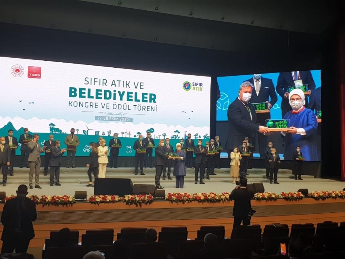 Melikgazi&rsquo;nin Sıfır Atık Projesi ve &ccedil;alışmalar TBB tarafından &ouml;d&uuml;llendirildi