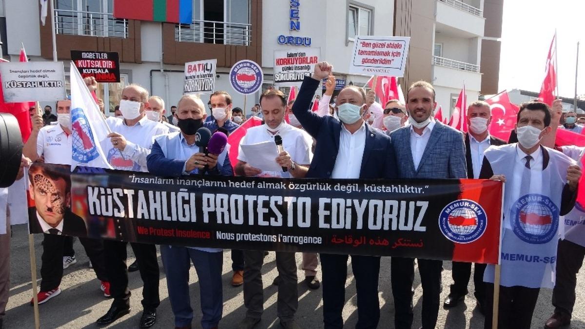 Memur-Sen&rsquo;den Macron ve Fransa&rsquo;ya tepki