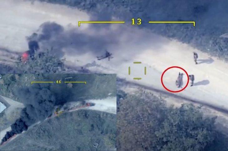 Azerbaycan, Dağlık Karabağ'ın sözde Savunma Bakanı Harutyunyan’ı böyle vurdu G1