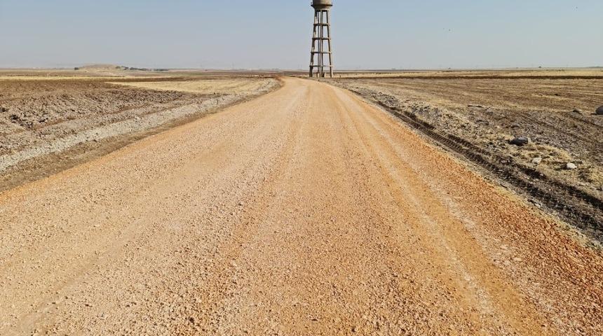 Ergani&rsquo;de yol yapım &ccedil;alışması başlatıldı