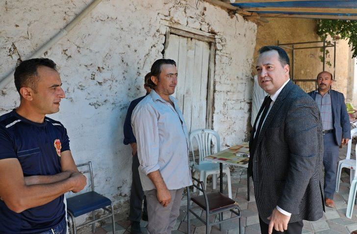 Başkan Dutlulu, kırsal mahallelerdeki çalışmaları inceledi G3