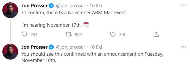 Jon Prosser Mac tweet